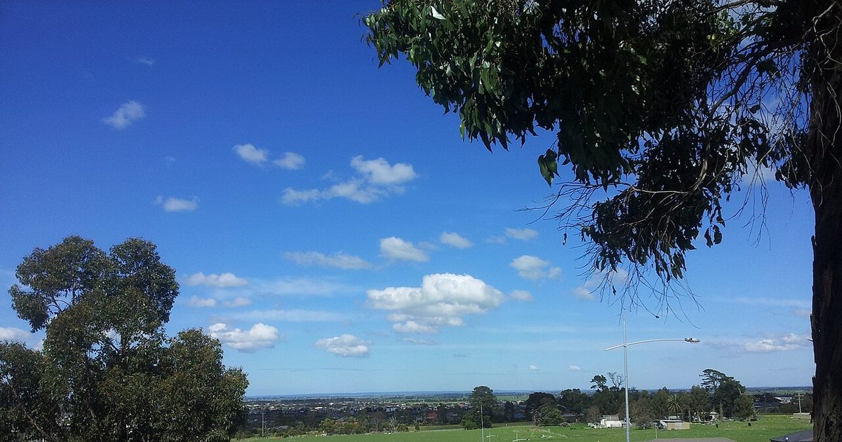 Looking south over Pakenham township